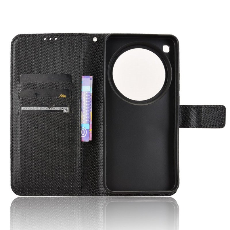 Läderfodral Xiaomi 15 Ultra Telefonfodral Remsömmar