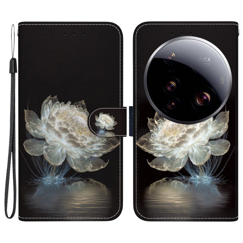 Läderskal Fodral Xiaomi 15 Ultra Kristallpion