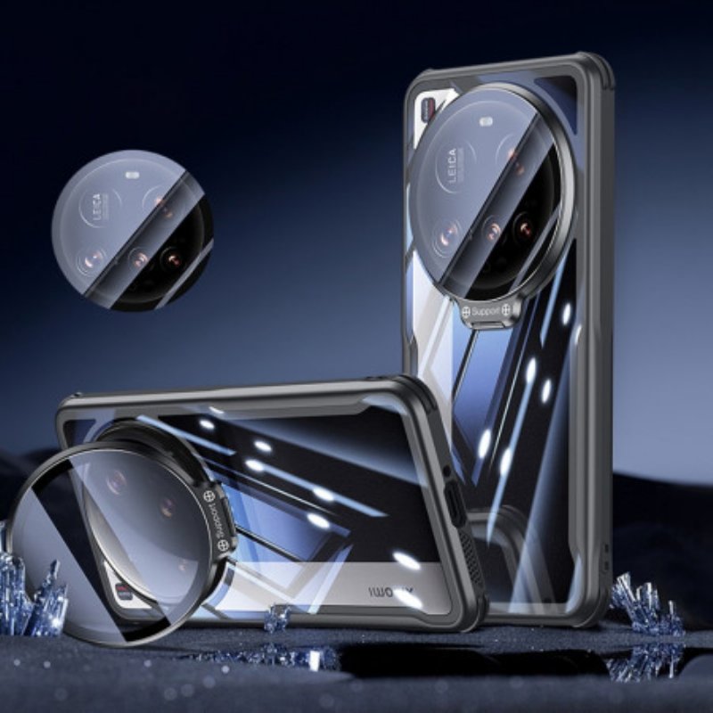 Skal För Xiaomi 15 Ultra Glasskydd Och Stativ