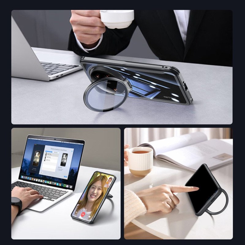 Skal För Xiaomi 15 Ultra Glasskydd Och Stativ