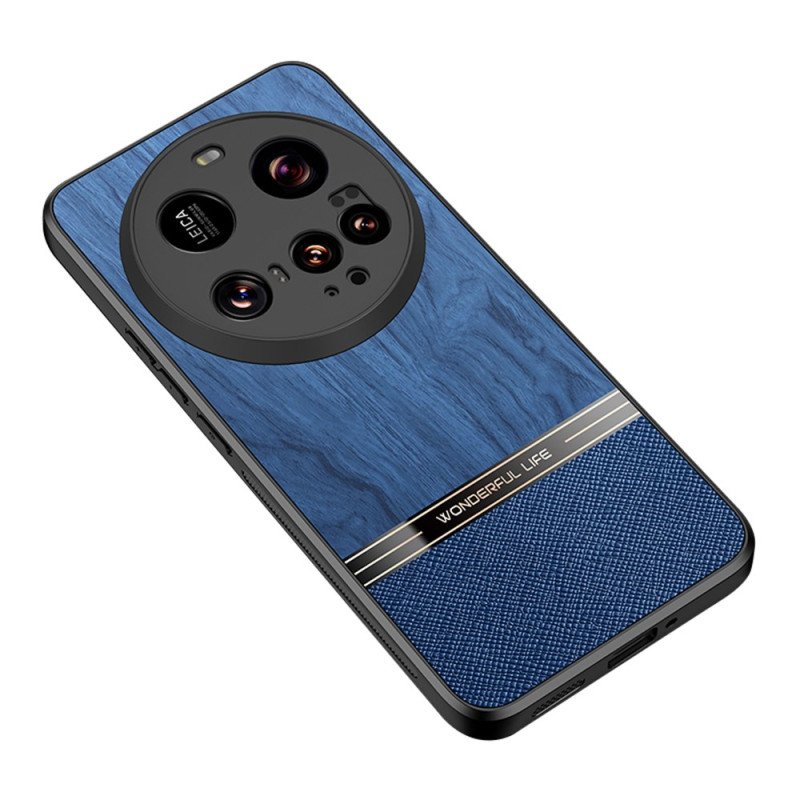 Skal För Xiaomi 15 Ultra Trästruktur