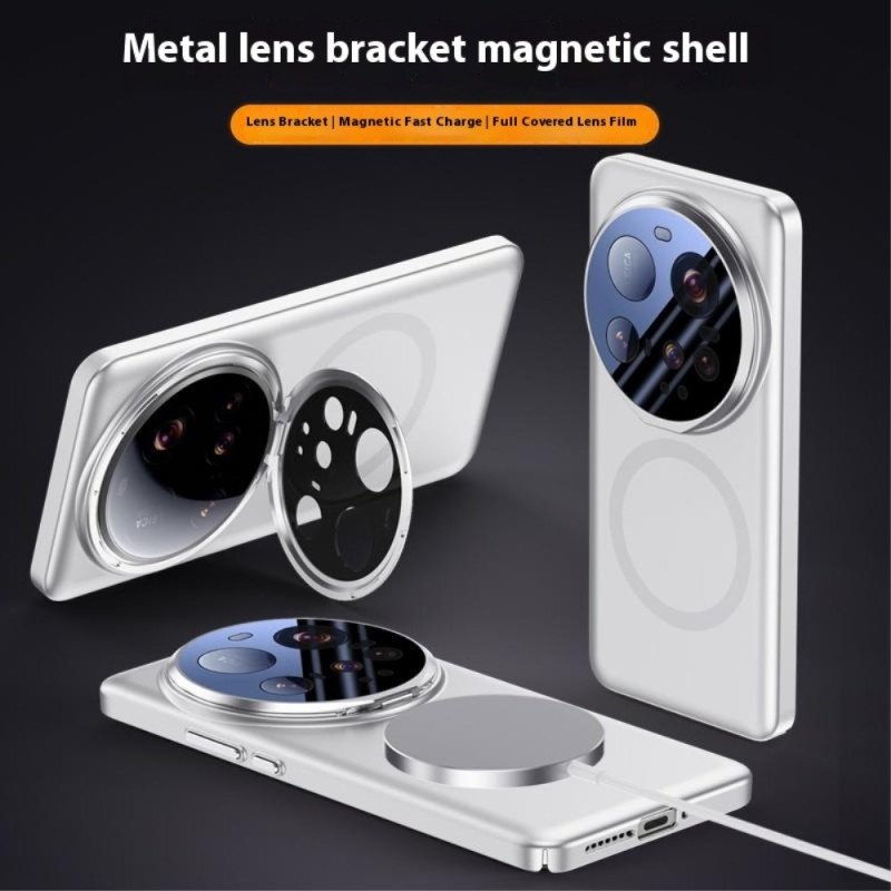 Skal Xiaomi 15 Ultra Kompatibelt Med Magsafe Alloy Med Fäste