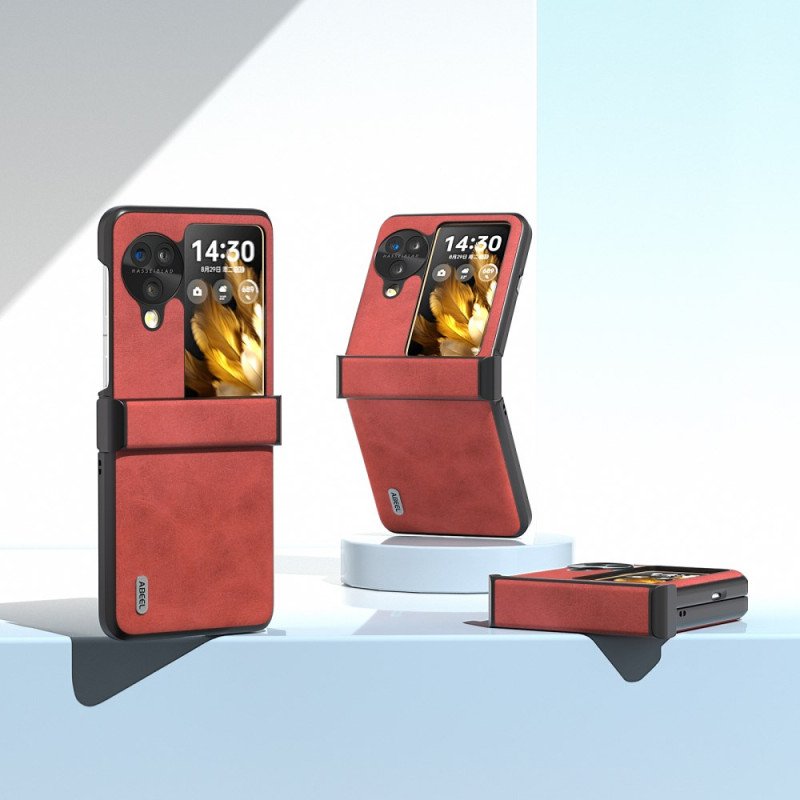 Skal Oppo Find N3 Flip Abeel Lädereffekt