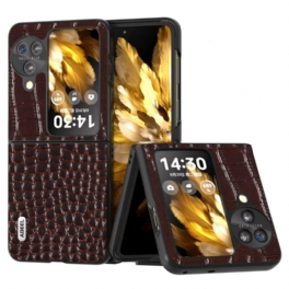 Skal Oppo Find N3 Flip Krokodilstruktur