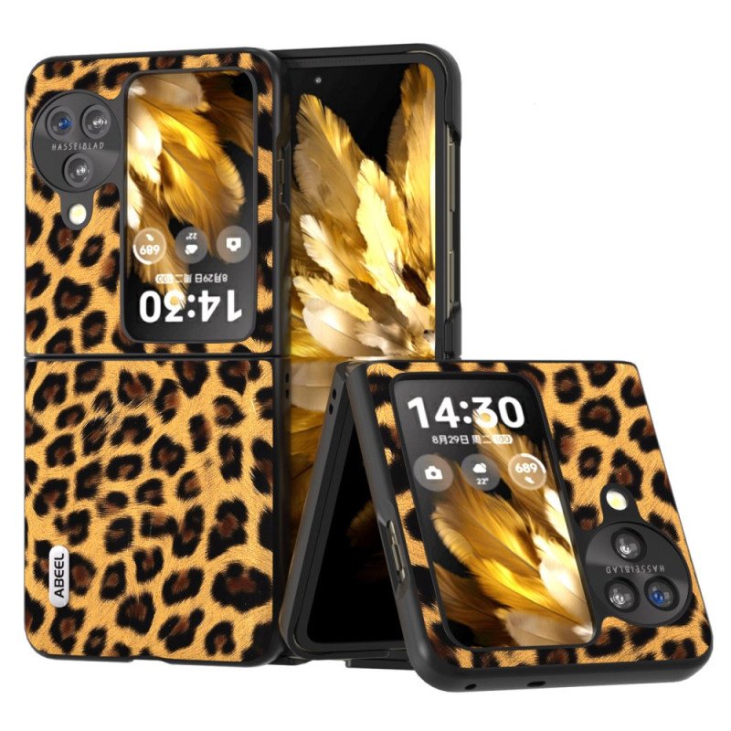 Skal Oppo Find N3 Flip Leopardmönster Abeel
