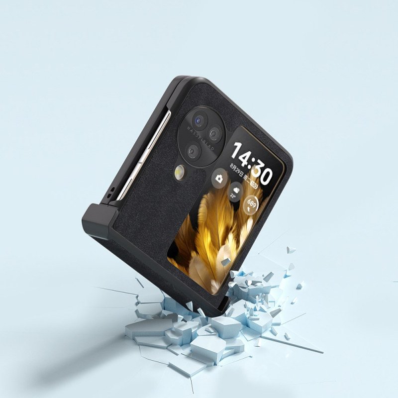 Skal Oppo Find N3 Flip Telefonfodral Retro Läderstil Abeel