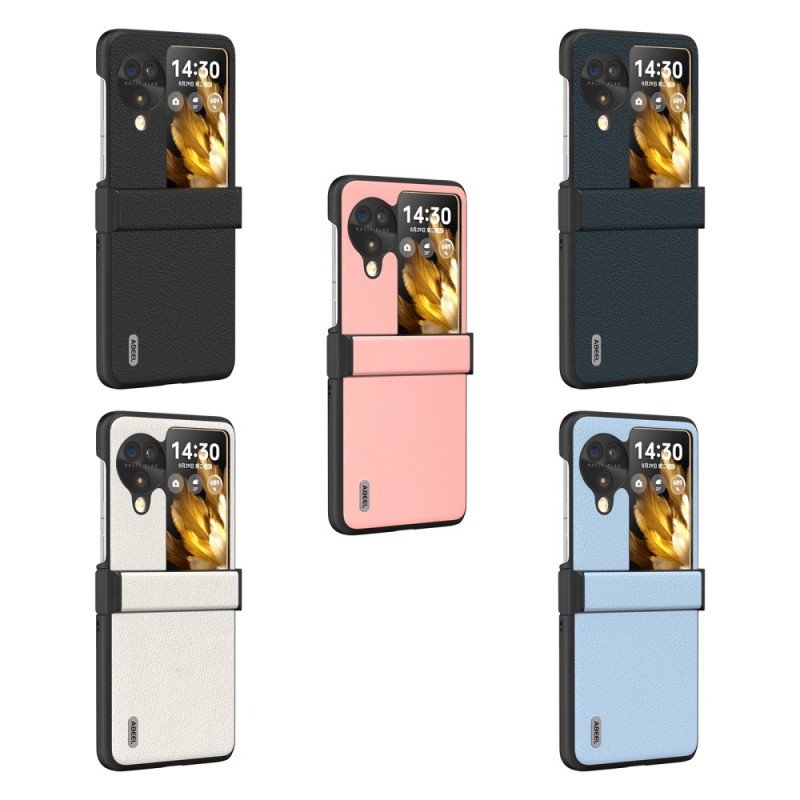 Skal Oppo Find N3 Flip Telefonfodral Texturerat Läder Abeel