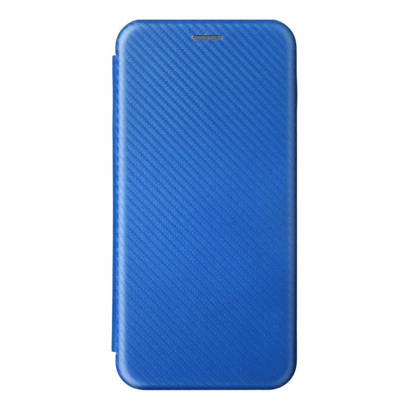 Folio-fodral Oppo Find X5 Pro Läderfodral Kolfiberstruktur