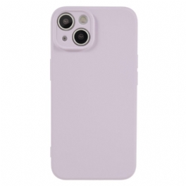 Skal iPhone 15 Silikon Och Mikrofiber