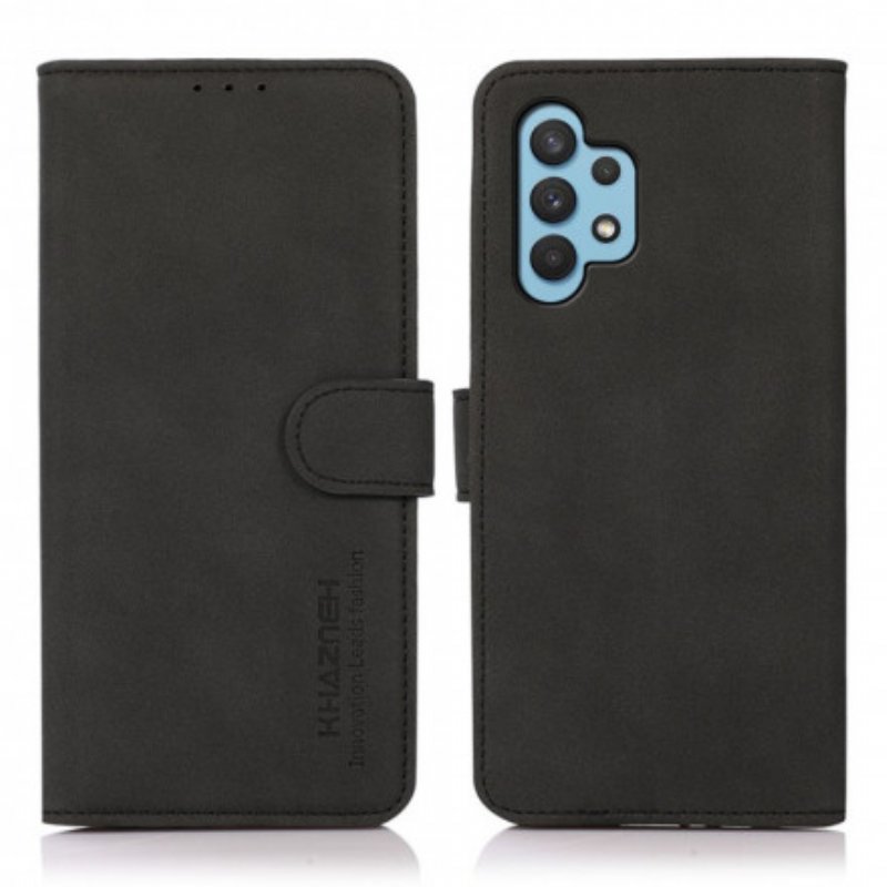 Folio-fodral Samsung Galaxy A32 Khazneh Modelädereffekt