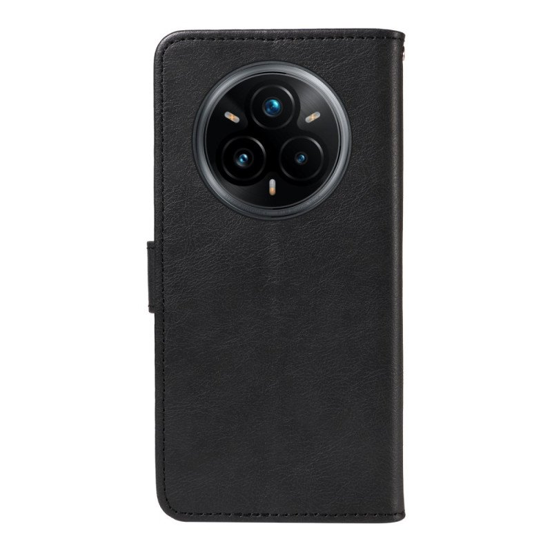 Fodral För Realme 14 Pro Plus 5g Enkelt Läderarmband