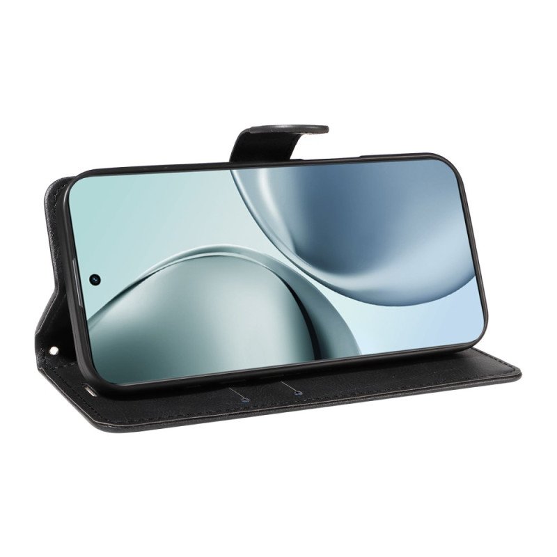 Fodral För Realme 14 Pro Plus 5g Enkelt Läderarmband