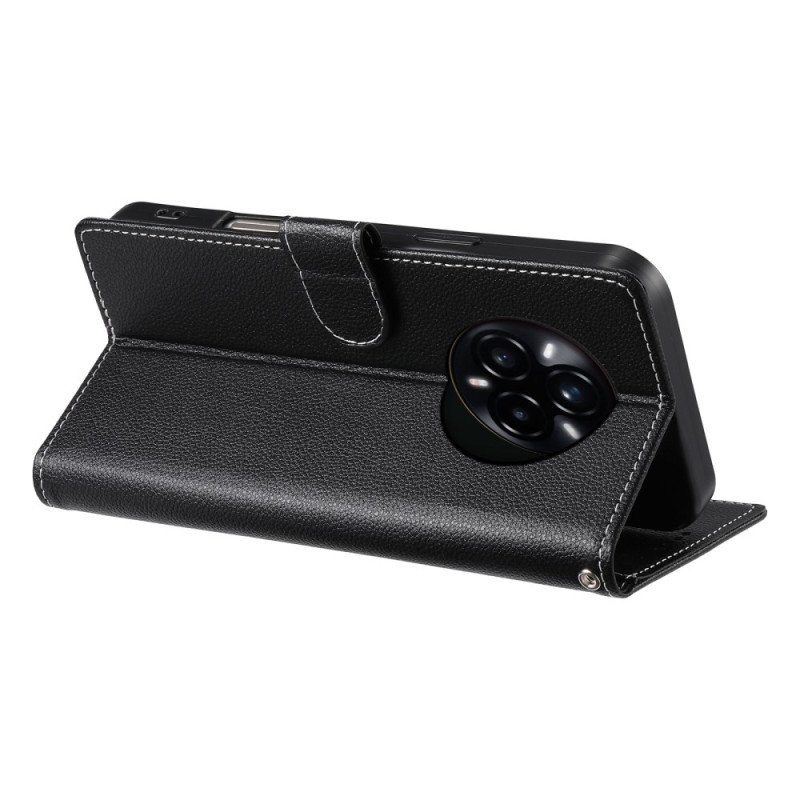 Fodral För Realme 14 Pro Plus 5g Slät Med Rem