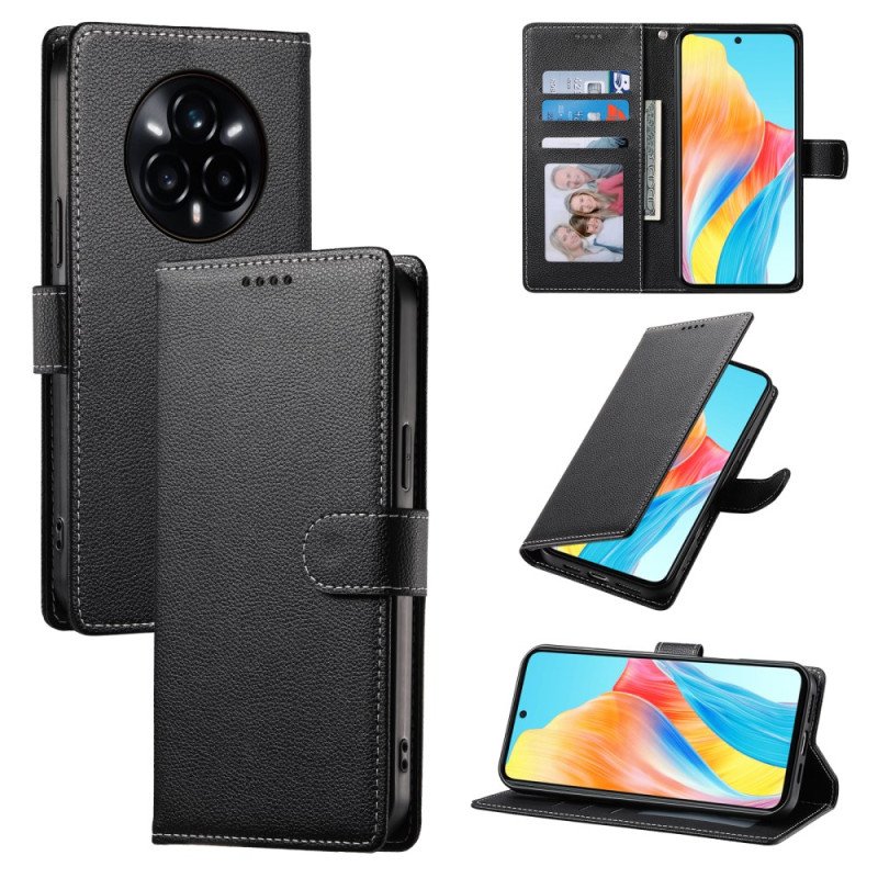 Fodral För Realme 14 Pro Plus 5g Slät Med Rem