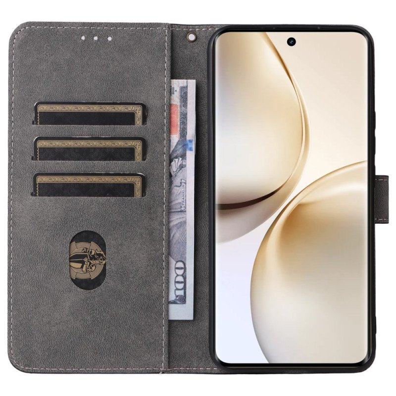 Fodral Realme 14 Pro Plus 5g Mockaeffekt Med Rfid-skydd