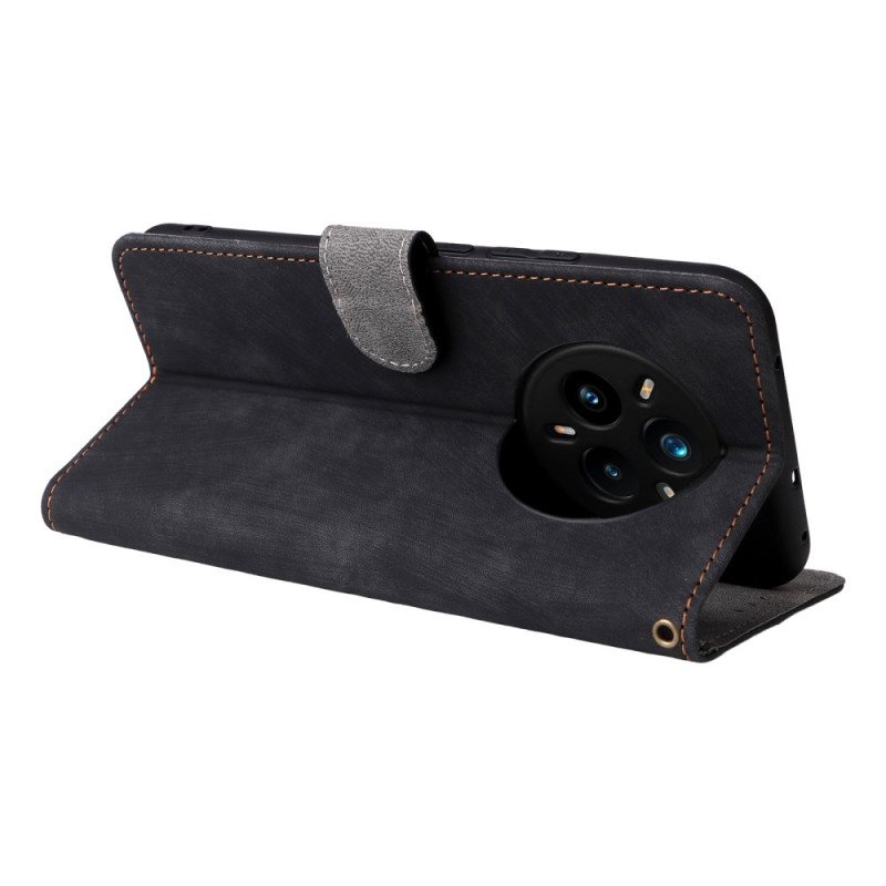 Fodral Realme 14 Pro Plus 5g Mockaeffekt Med Rfid-skydd