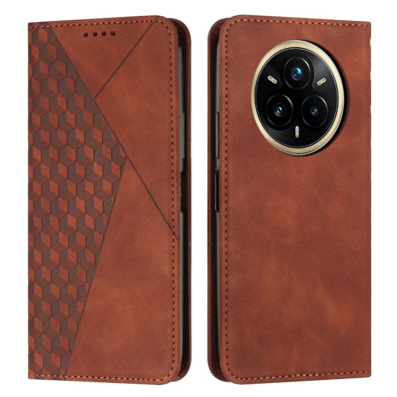 Folio-fodral För Realme 14 Pro Plus 5g Diamanter I Mockaeffekt