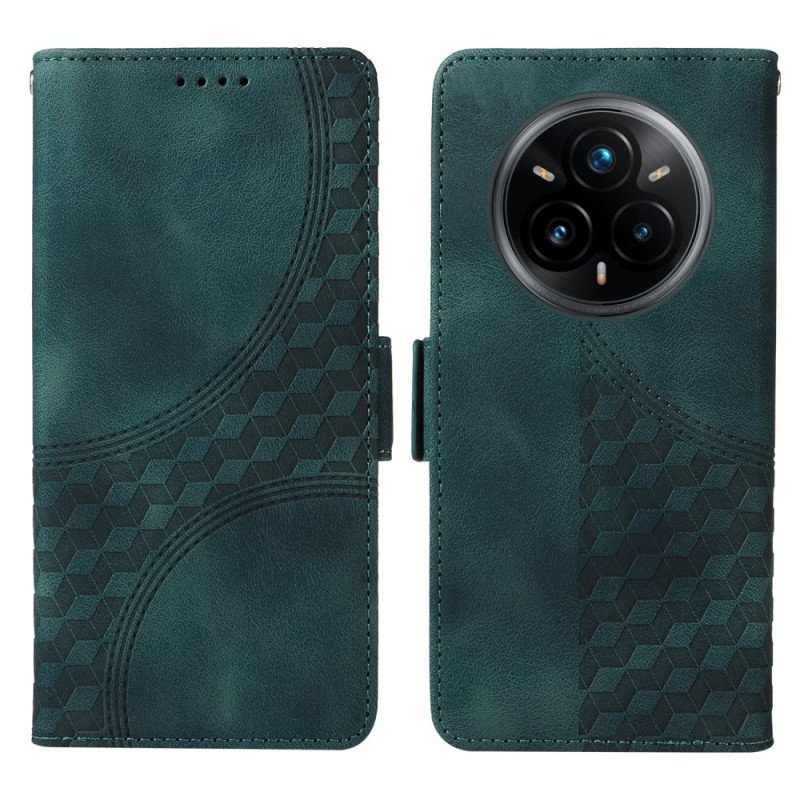 Läderfodral Realme 14 Pro Plus 5g Telefonfodral Klassisk