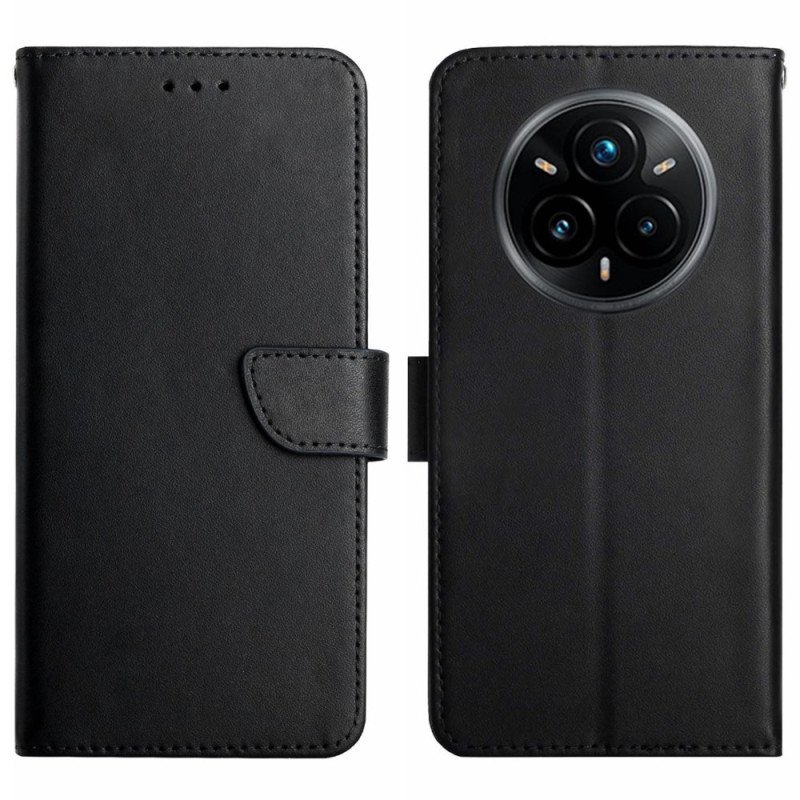 Läderfodral Realme 14 Pro Plus 5g Telefonfodral Nappaläder