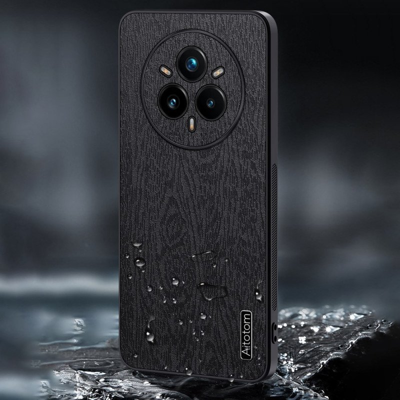 Skal För Realme 14 Pro Plus 5g Träeffekt