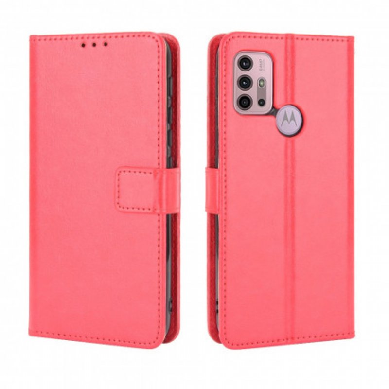 Fodral Moto G30 / G10 Flashig Konstläder