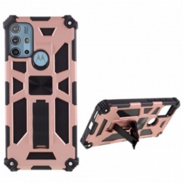 Skal Moto G30 / G10 Bicolor Avtagbart Stöd