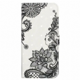Fodral För iPhone 16 Spetsblomma