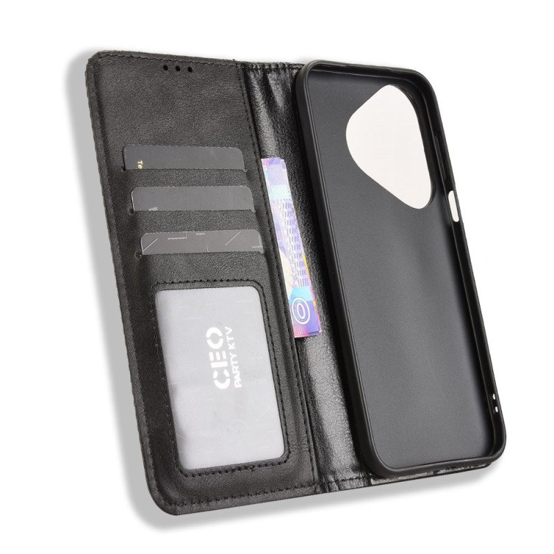 Folio-fodral Huawei Pura 80 Vintagefris