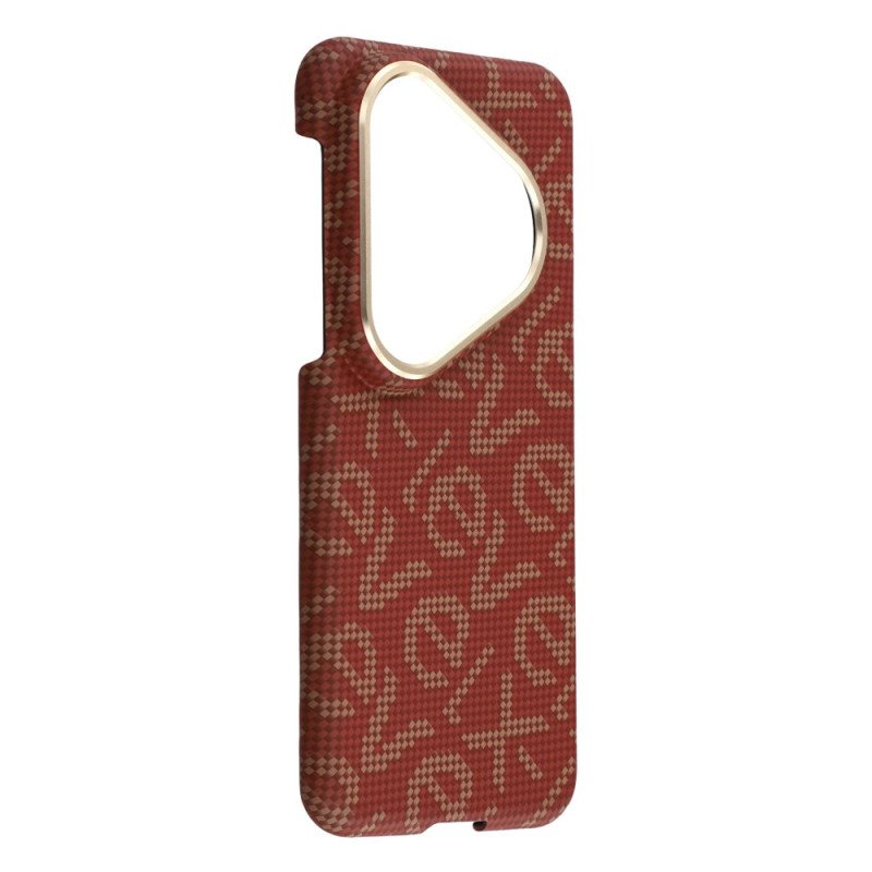 Skal För Huawei Pura 80 Magsafe Med X-level Kolfiberstruktur