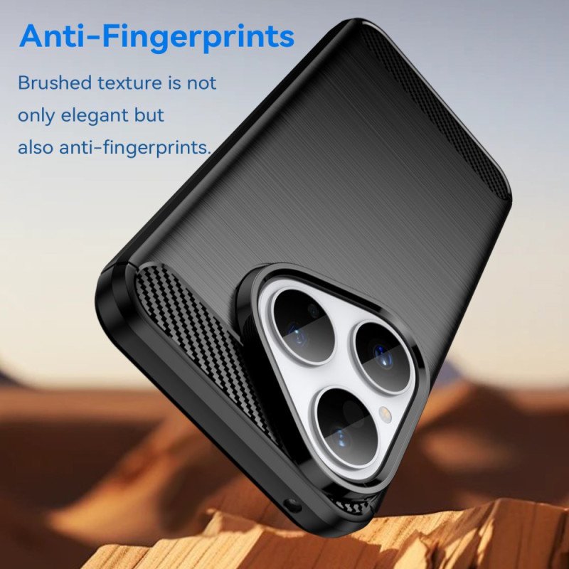 Skal Huawei Pura 80 Borstad Kolfiber