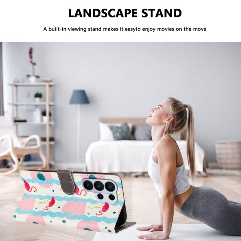 Fodral För Samsung Galaxy S26 Ultra Flamingos