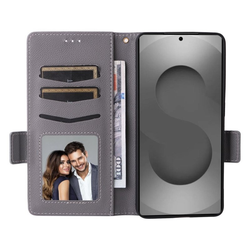 Fodral För Samsung Galaxy S26 Ultra Konstläder Med Rem