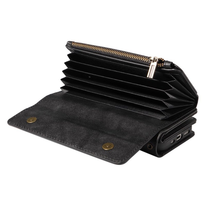 Fodral Samsung Galaxy S26 Ultra Vintageplånbok Med Axelrem