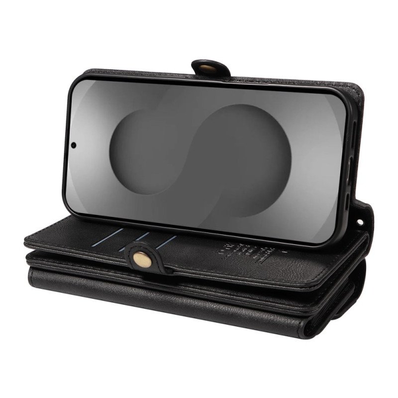 Fodral Samsung Galaxy S26 Ultra Vintageplånbok Med Axelrem