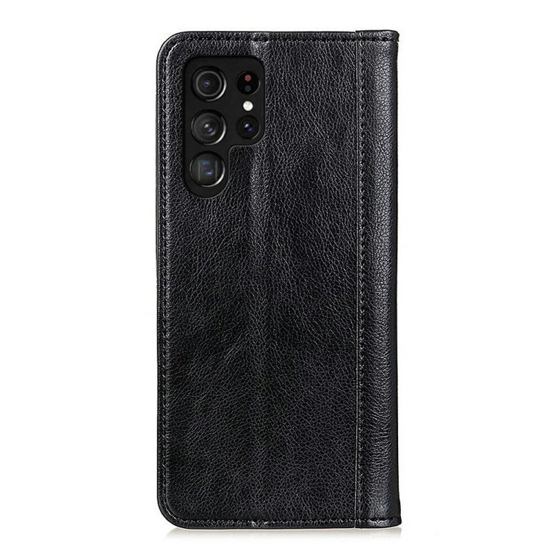 Folio-fodral Samsung Galaxy S26 Ultra Spaltläder