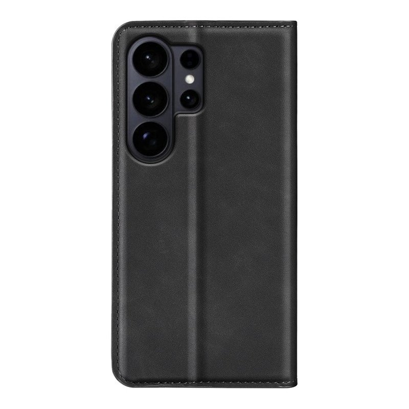 Folio-fodral Samsung Galaxy S26 Ultra Telefonfodral Lädermodell