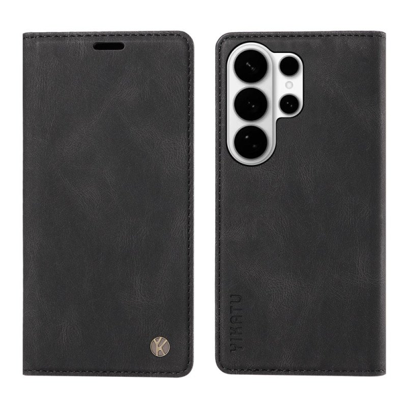 Folio-fodral Samsung Galaxy S26 Ultra Yikatu Mockaeffekt