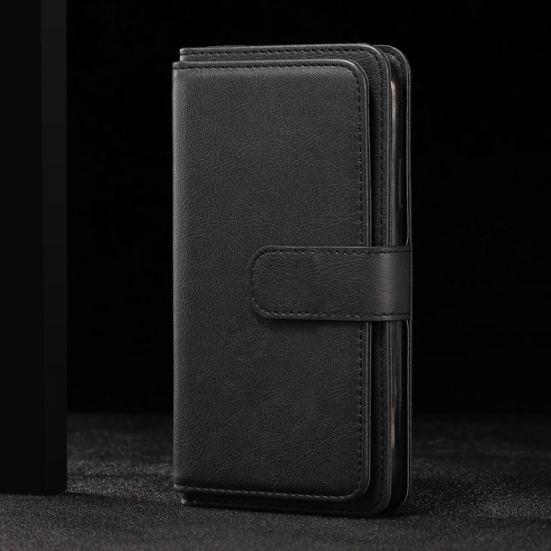 Läderfodral Samsung Galaxy S26 Ultra Telefonfodral 10-korthållare