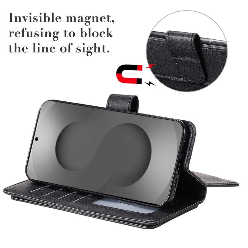 Läderfodral Samsung Galaxy S26 Ultra Telefonfodral 10-korthållare