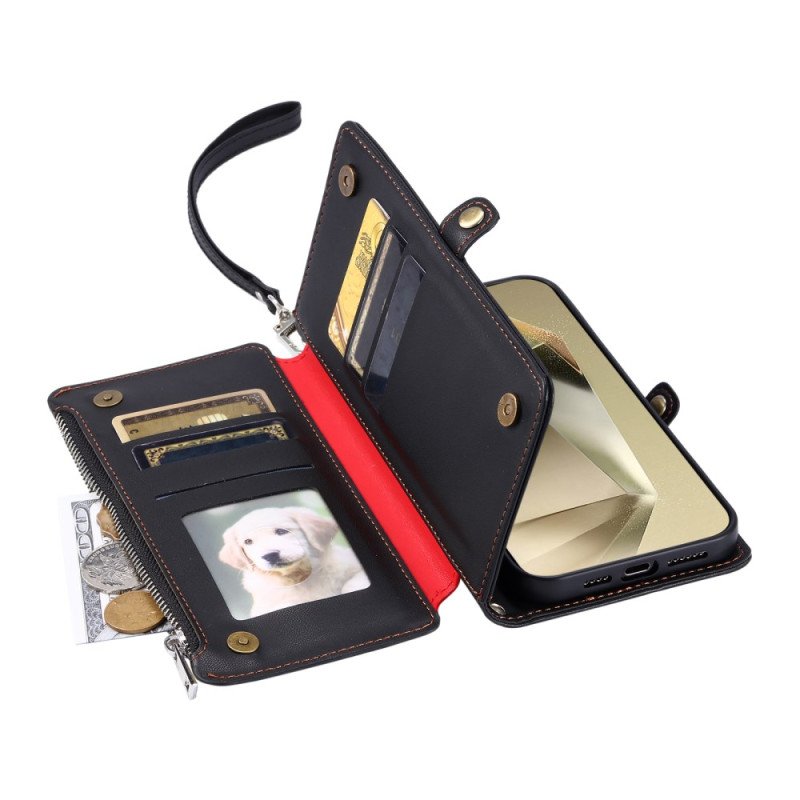 Läderfodral Samsung Galaxy S26 Ultra Telefonfodral Premiumdesign