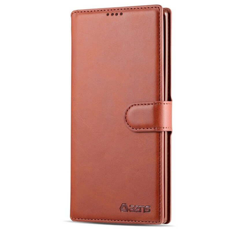 Fodral Samsung Galaxy Note 10 Plus Azns Retro