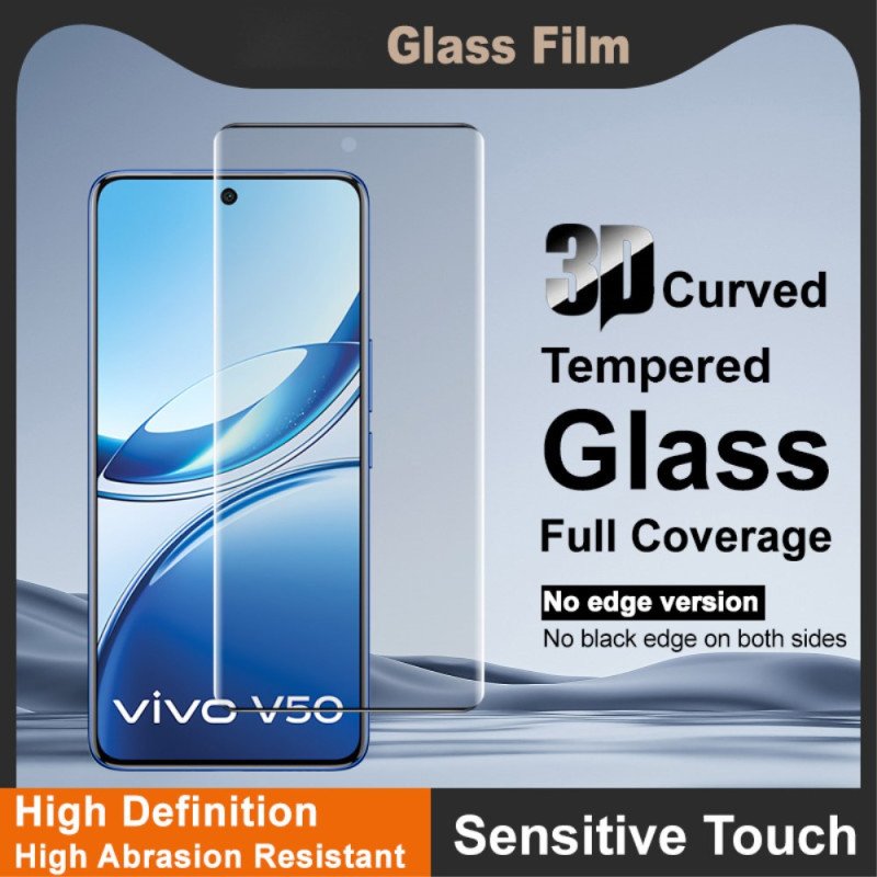 Skärmskydd I Härdat Glas För Vivo V50 5g / V50e 5g (kantlös Version)