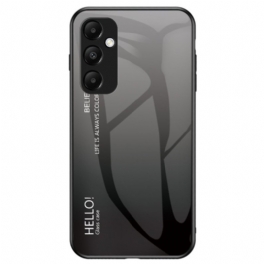 Skal Samsung Galaxy A55 5g Hej Härdat Glas