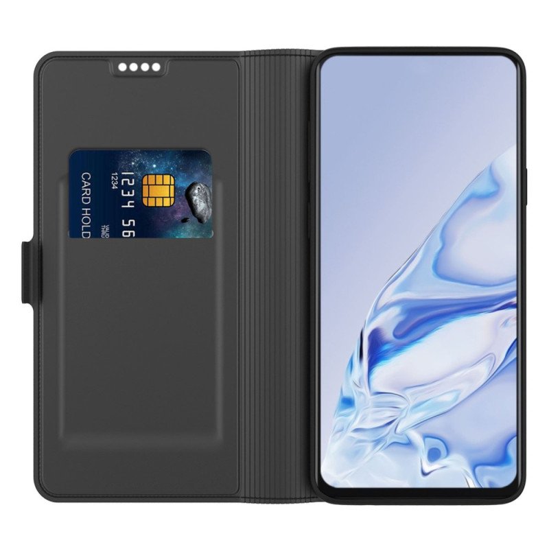 Folio-fodral Google Pixel 7 Läderfodral Läder Styling