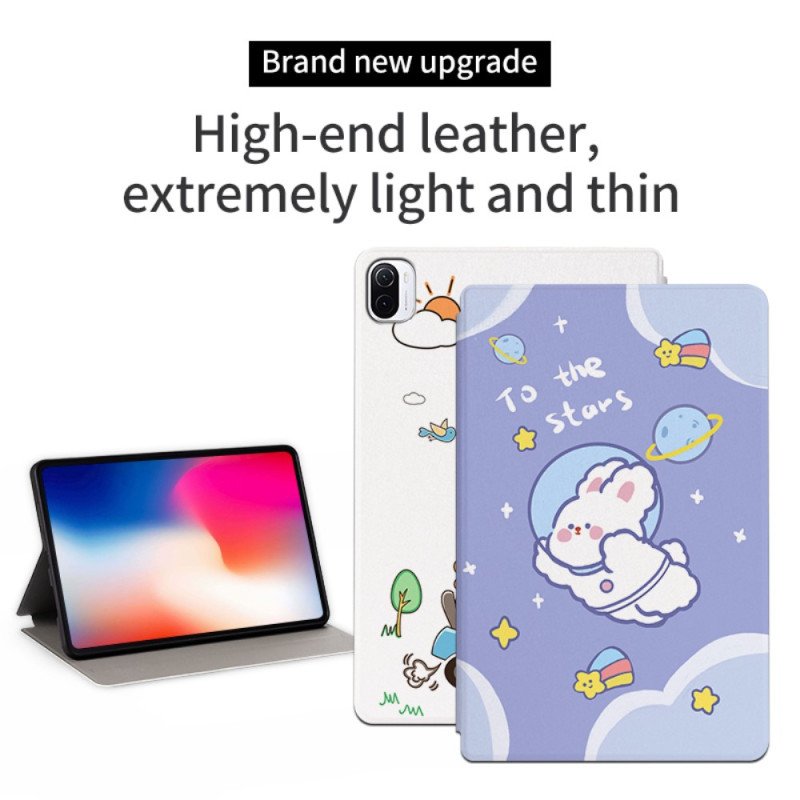 Skal Xiaomi Pad 5 Visslande Krokodil I Konstläder
