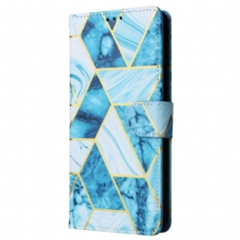 Fodral Xiaomi Redmi Note 13 5g Marmoreffekt Med Rem