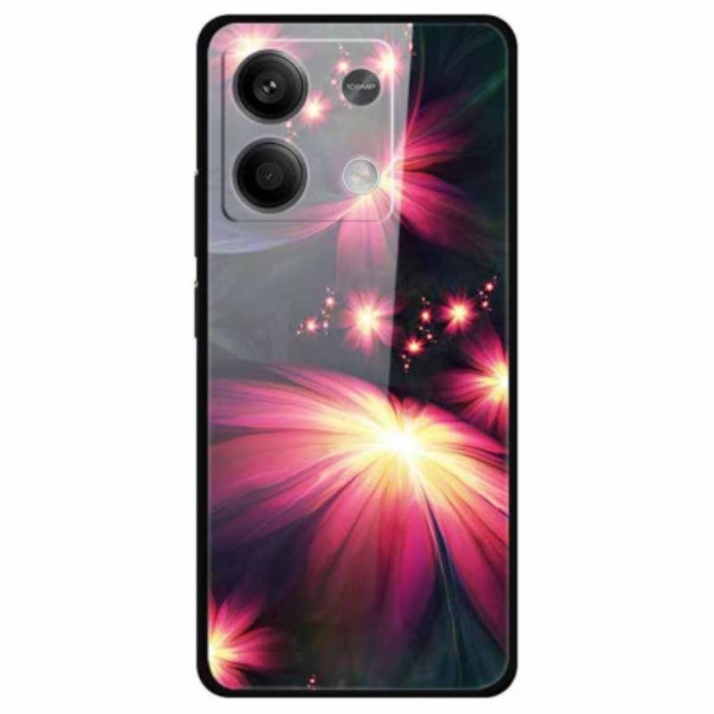 Skal Xiaomi Redmi Note 13 5g Telefonfodral Blommor I Härdat Glas