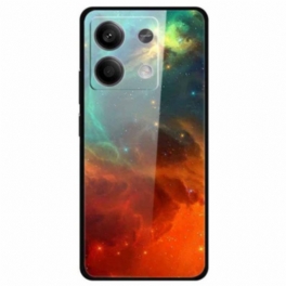 Skal Xiaomi Redmi Note 13 5g Telefonfodral Färgat Himmelshärdat Glas