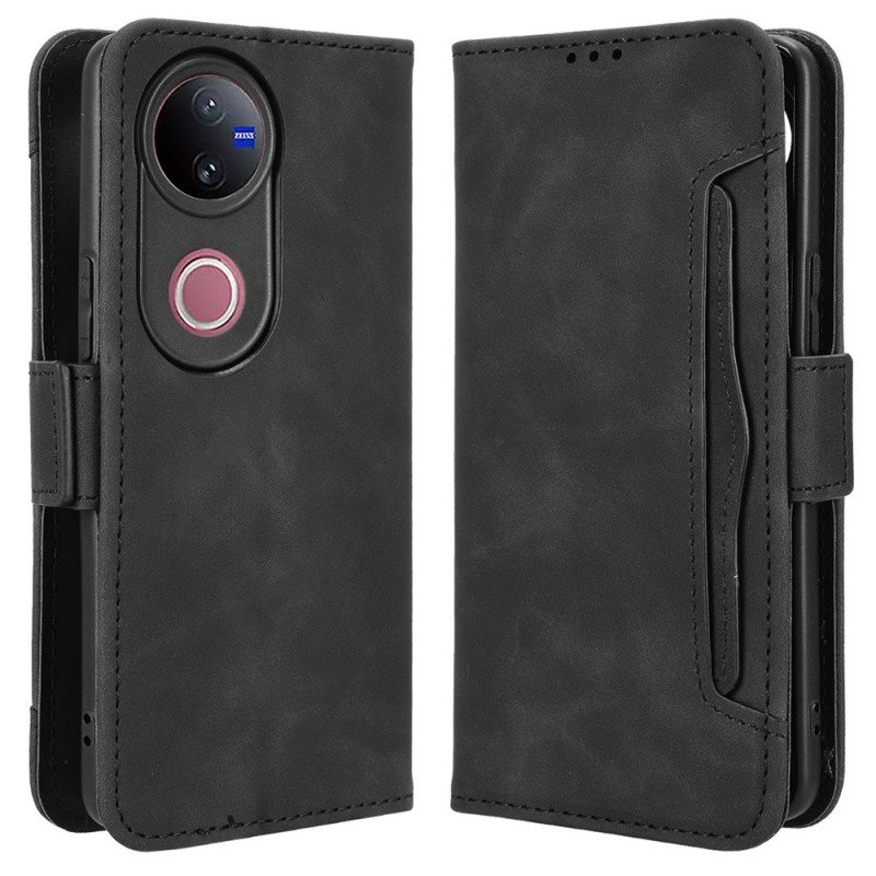 Fodral För Vivo V50 5g Korthållare För Flera Kort