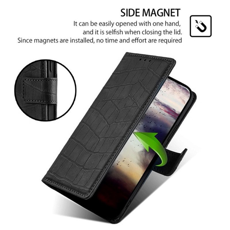 Fodral För Vivo V50 5g Krokodilstruktur